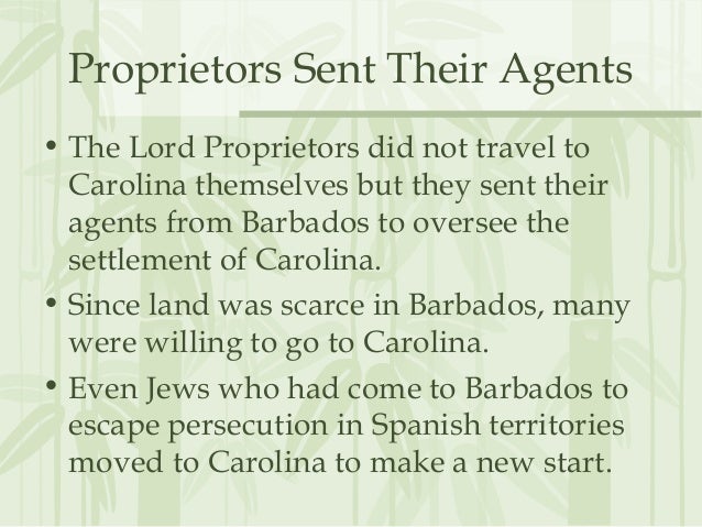 Before There Was Carolina There Was Barbados Before There Was Carolina There Was Barbados