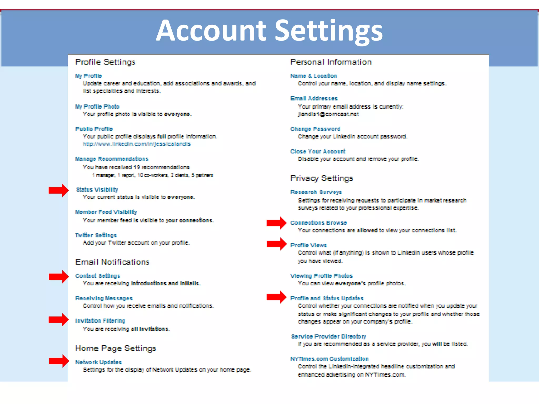 How LinkedIn Will Fire Up Your CareerFortune, April 2010    “…To pick these hires the old fashioned way, the firm would rely on headhunters, employee referrals, and job boards. But the game has changed. To get the attention of John Campagnino, Accenture's head of global recruiting, you'd better be on the web…”      “To put a sharper point on it:If you don't have a profile on LinkedIn,  you're nowhere.  Partly motivated by the cheaper, faster recruiting he can do online, Campagnino plans to make as many as 40% of his hires in the next few years through social media. Says he: "This is the future of recruiting for our company.“