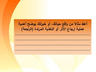 ‫مهمية‬ ‫يوضح‬ ‫اتأ‬‫أ‬‫خب‬ ‫مو‬ ‫ياتأو‬ ‫اق‬‫و‬ ‫مج‬ ‫مثاال‬ ‫معط‬
‫األثأ‬ ‫ا‬ ‫إأ‬ ‫عملية‬‫مو‬‫المأتدة‬ ‫ية‬ ‫التغ‬(‫عة‬ ‫ا‬‫أ‬‫ال‬)
.......................................................
.......................................................
.......................................................
.......................................................
 