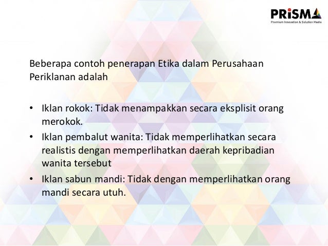 Be & gg, ririen eka dinyati, hapzi ali, ethics and 