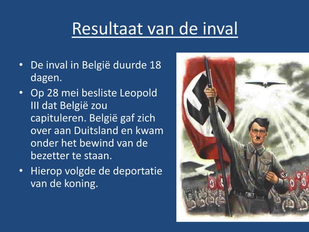 Gebeurtenis 10 mei 1940: Begin 2e wereldoorlog
