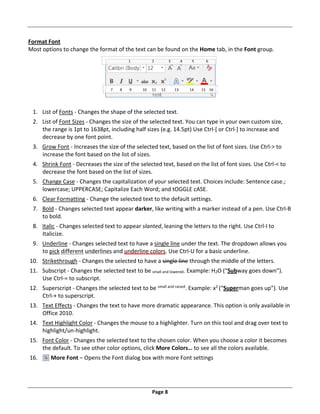 Beginner-Word.pdf | Desktop Publishing | Computer Software and Applications