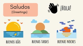 buenos días buenas tardes buenas noches
¡Hola!
 