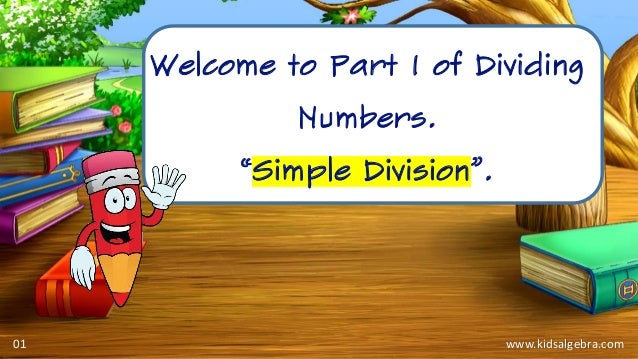 Simple Division For Primary School
