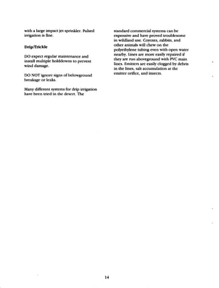 Beginner Guide to Desert Restoration