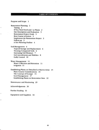 Beginner Guide to Desert Restoration