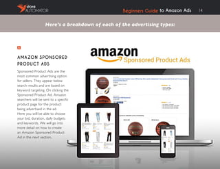 Beginners Guide to Amazon Ads | PDF
