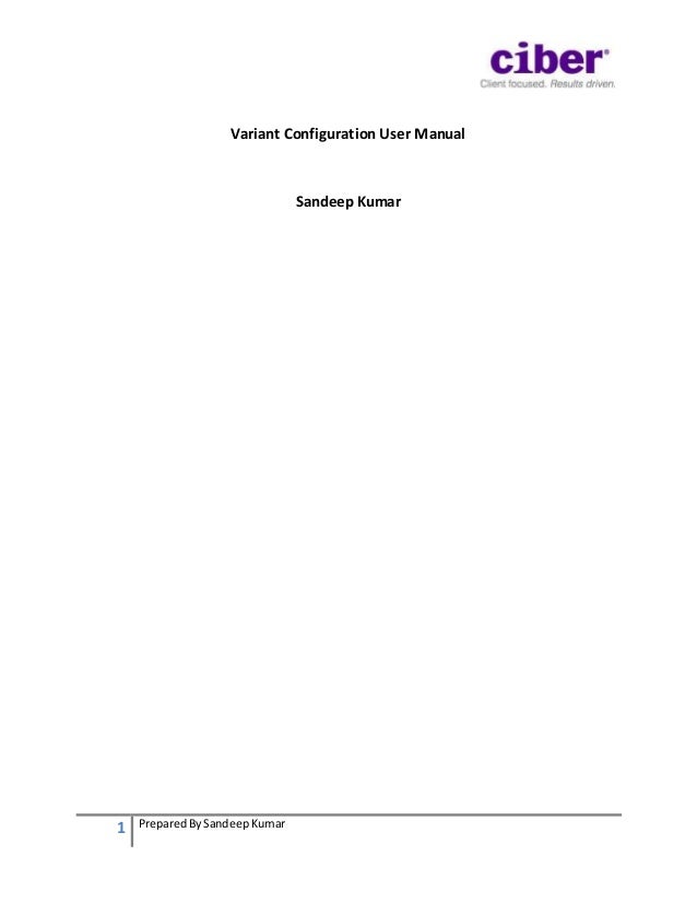 variant configuration in sap pp beginners guide sap for beginners