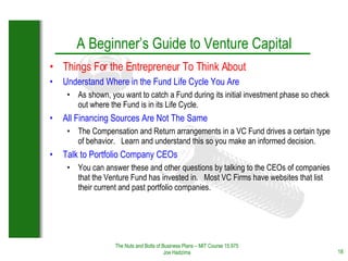 Beginners Guide To Venture Capital | PPT