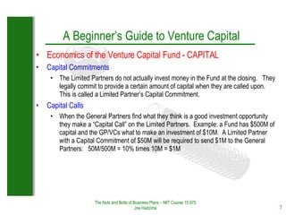 Beginners Guide To Venture Capital | PPT