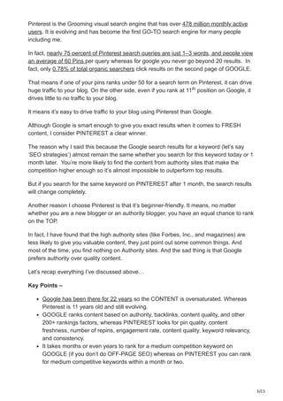 Pinterest For Bloggers How I Drive Visitors Per Month To My Blo