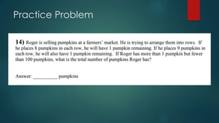 Practice Problem
 