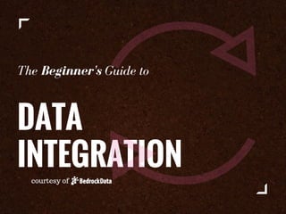 DATA
INTEGRATION
The Beginner's Guide to
courtesy of
 
