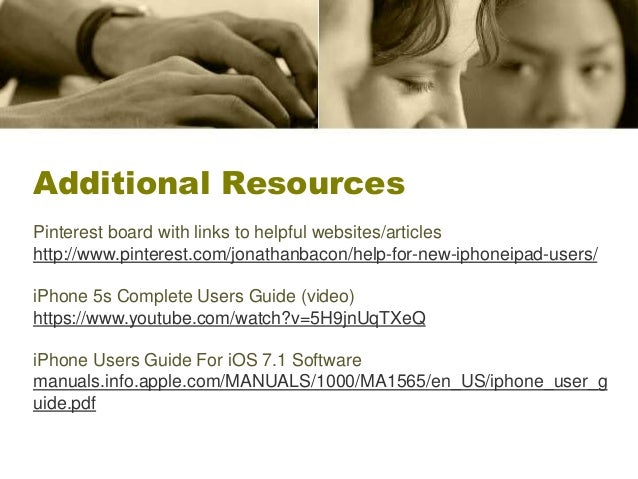 Beginners Guide For Iphone Ipad