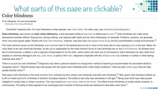 37
What parts of this page are clickable?
 