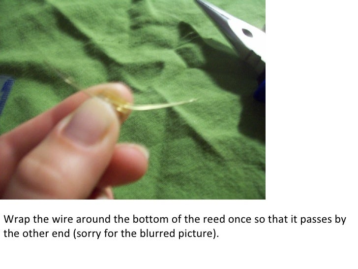 Beginner's Guide to Bassoon Reed Making