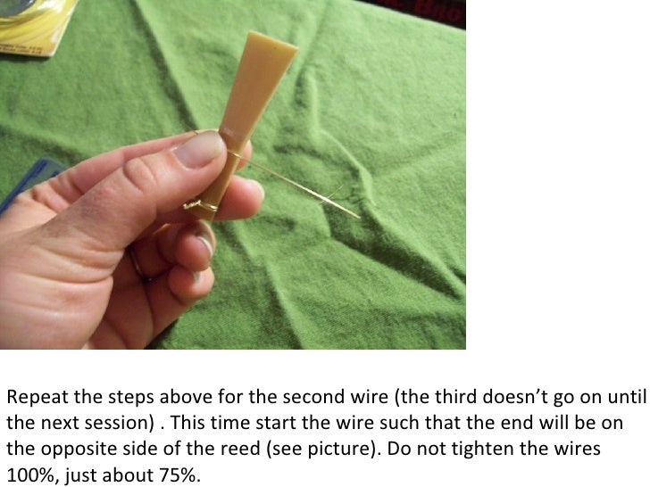 bassoon reed making