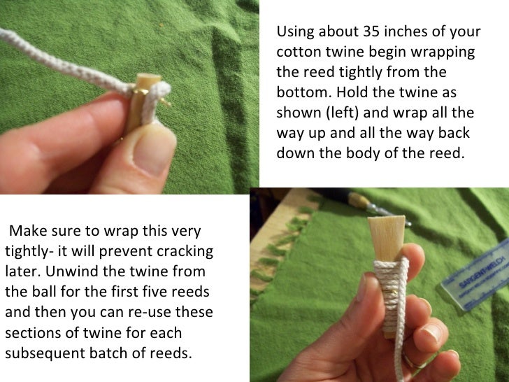 bassoon reed making