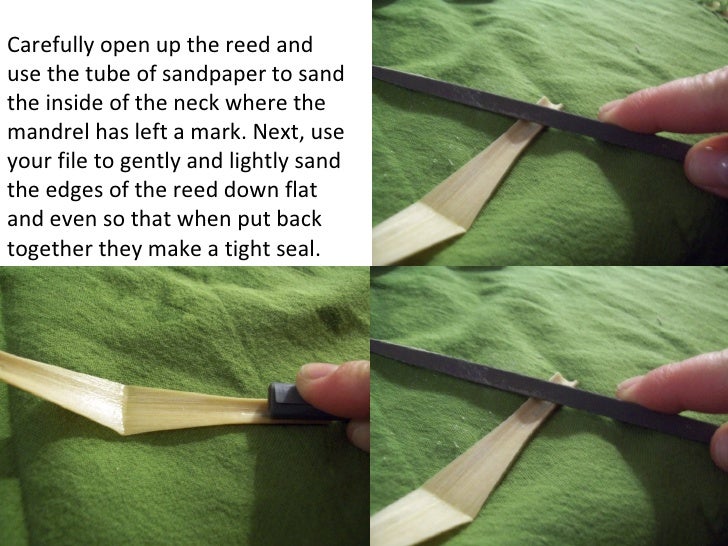 Beginner's Guide to Bassoon Reed Making