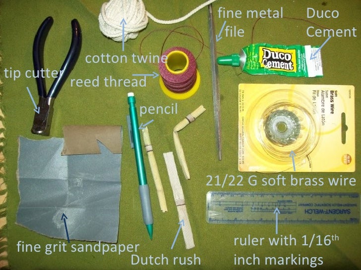 Beginner's Guide to Bassoon Reed Making