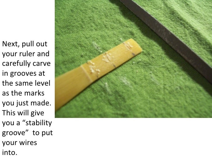 Beginner's Guide to Bassoon Reed Making