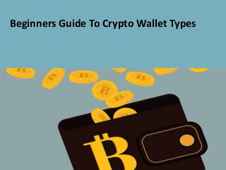 Beginners Guide To Crypto Wallet Types
 