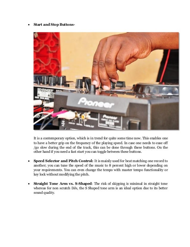 Beginners Guide to DJ Equipments by Rated DJs