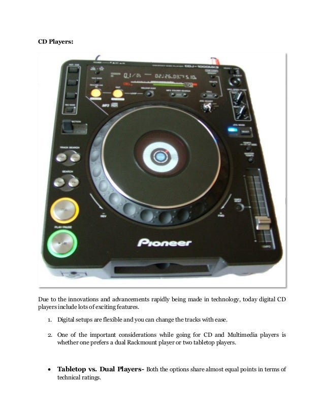 Beginners Guide to DJ Equipments by Rated DJs