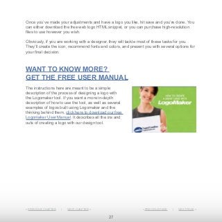 Beginners guide to logo design—logomaker