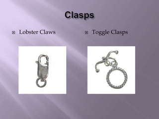 ClaspsLobster ClawsToggle Clasps