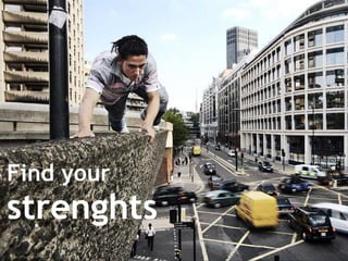 Find your
strenghts
 