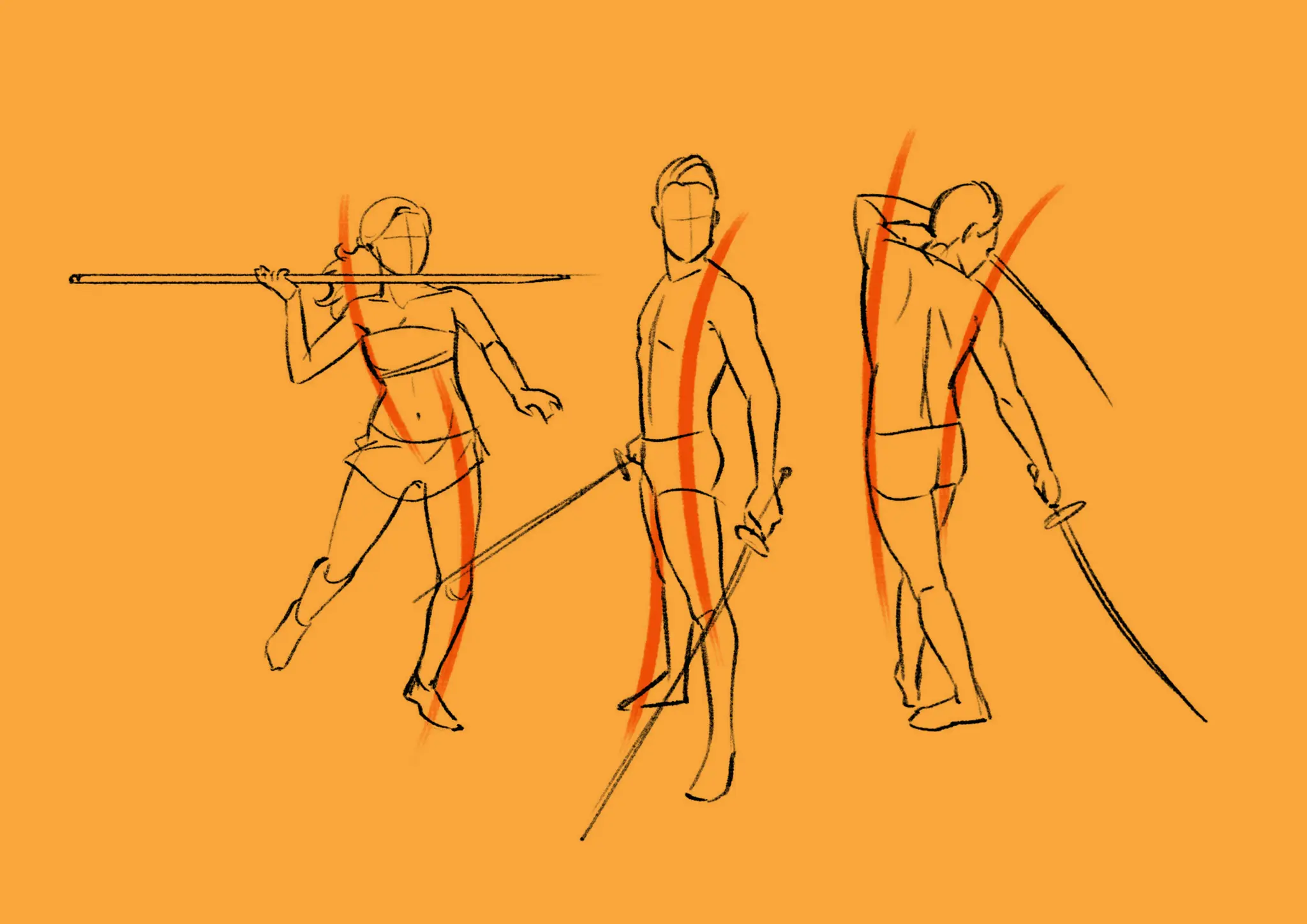 75 Beginner’s guide to sketching: characters, creatures  concepts
 