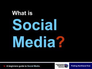 Beginners guide to social media (2010 ALGIM Web Symposium)