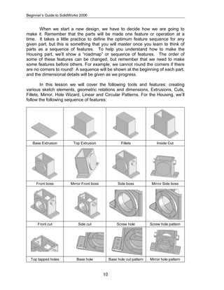 solid works basics - Images High Quality Grahic Beginners guide to solid works 2006 | PDF
