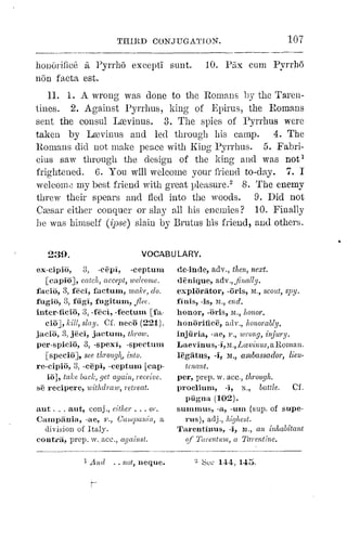 Beginners latin book