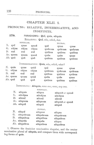 Beginners latin book