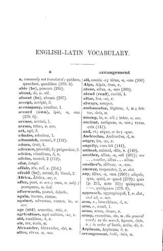 Beginners latin book