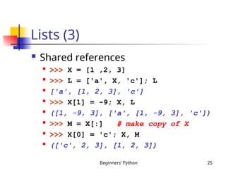 beginners python programming language to understand | PPT