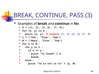 beginners python programming language to understand | PPT