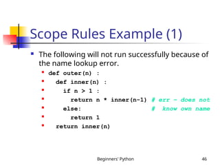 beginners python programming language to understand | PPT