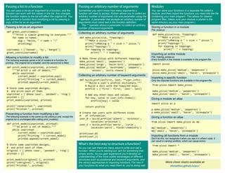 Beginner's Python Cheat Sheet | PDF
