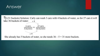 Beginners Ratios, Rates and Proportions Week 4.pptx | Gasoline Prices ... 