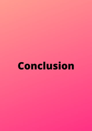 Conclusion
 