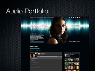 Audio Portfolio
 