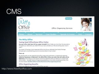 CMS




http://www.thewittyofﬁce.com
 