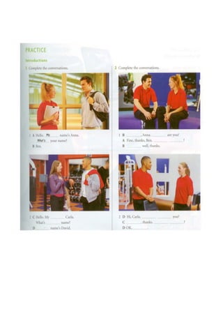 Beginner Unit 1 | PDF