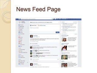 News Feed Page
 