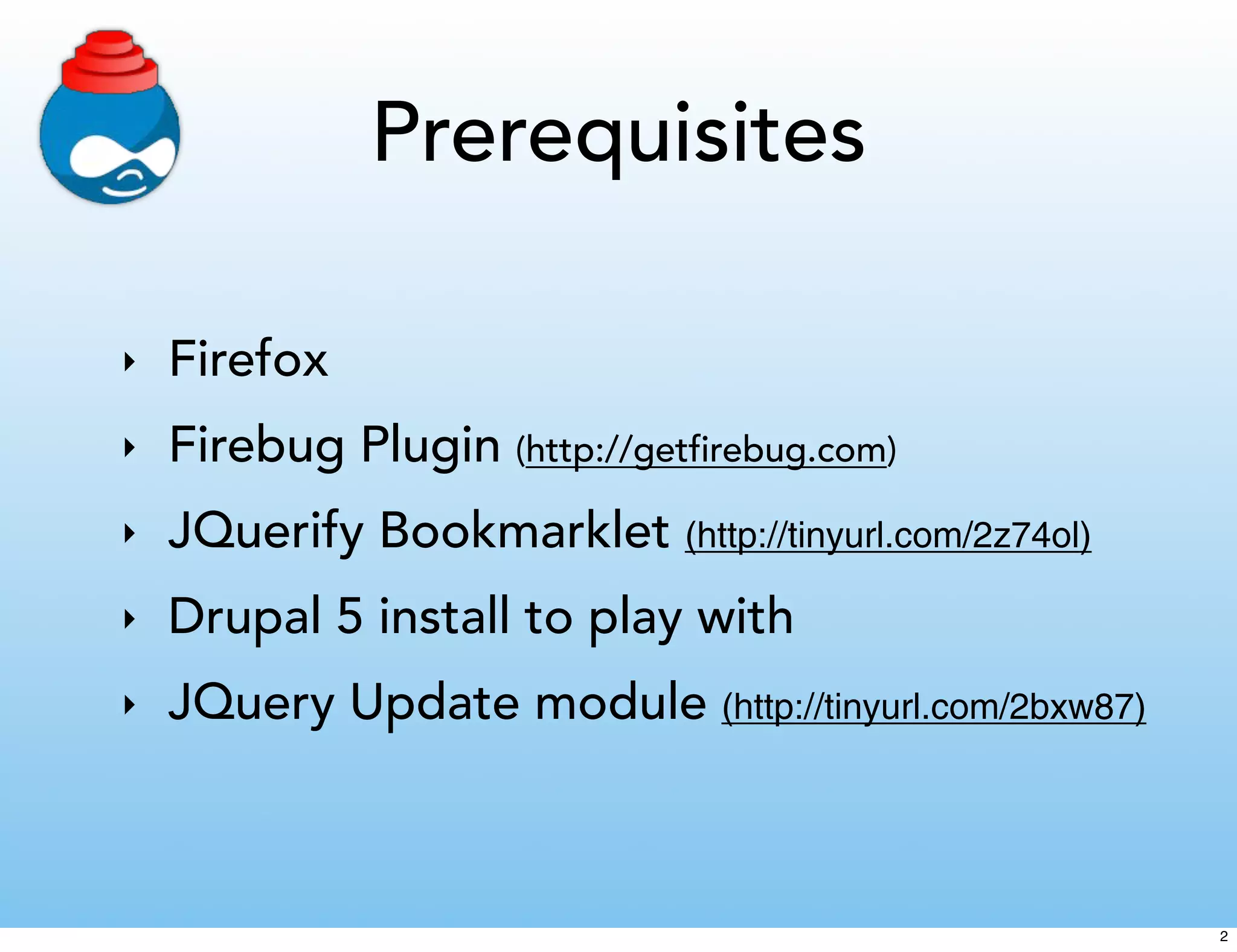 Beginning Jquery In Drupal Theming