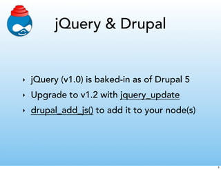 Beginning Jquery In Drupal Theming