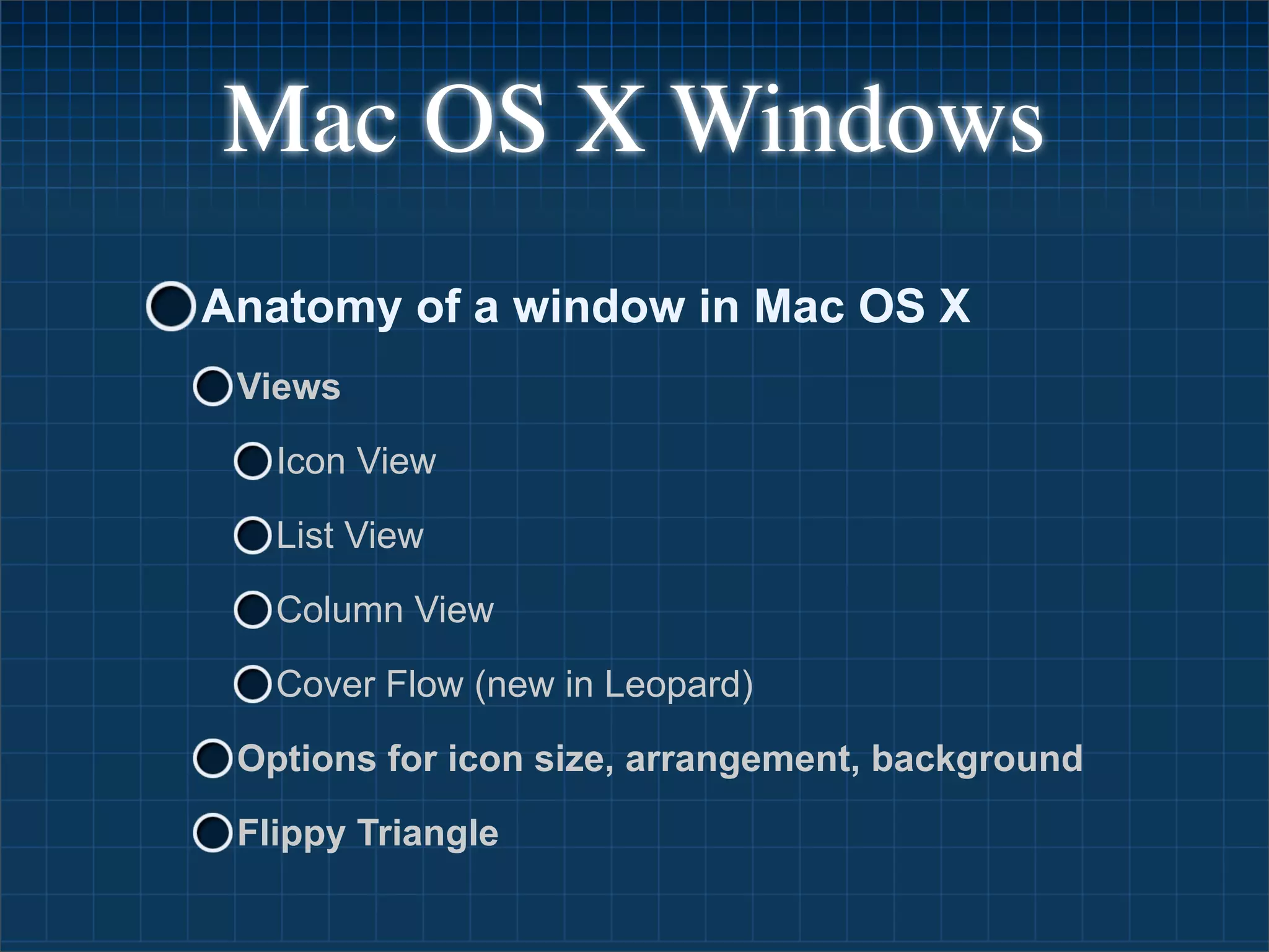 Beginning Mac Os X